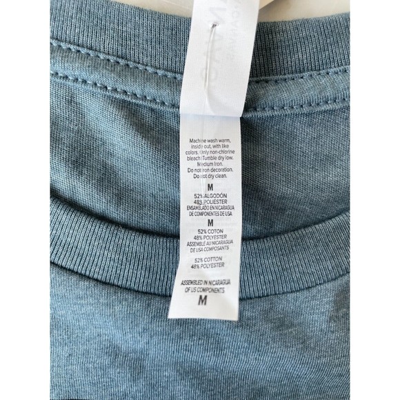 BVCO Bueno Vista Colorado Blue Long Sleeve Round Neck Souled Out T-Shirt-Size M - Picture 8 of 12